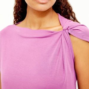 Amour Vert Zadie Dream Knit Top XS Cosmos Pink